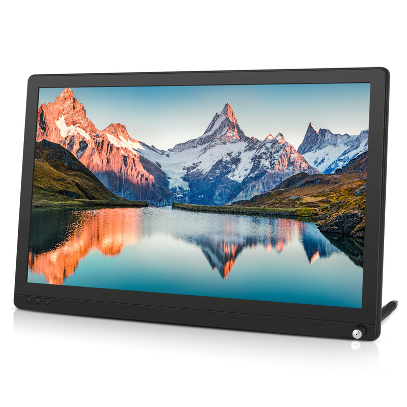 60Hz 15.6inch Usb C Pc Monitor / 11mm Computer Touch Screen Monitor