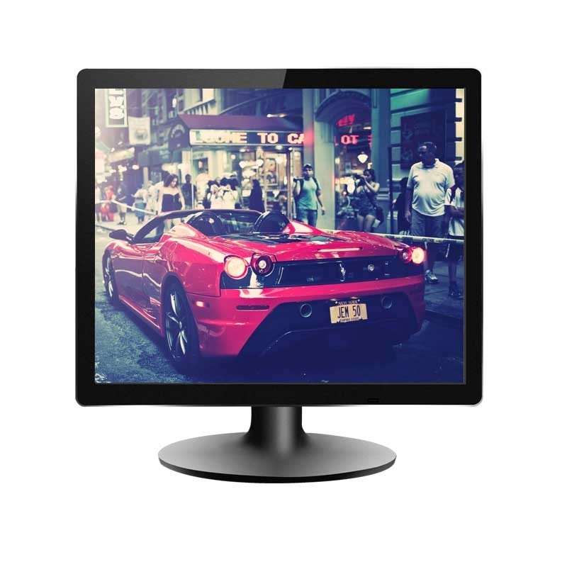 Square  250cd/M2 19 Inch Led Monitors , 1280x1024 LED Computer Display