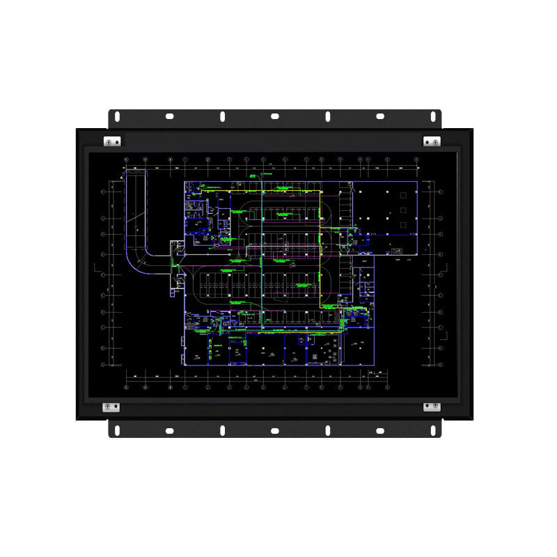 Kiosk 15inch DC12v Open Frame Touch Screen Monitor VGA HDMI USB