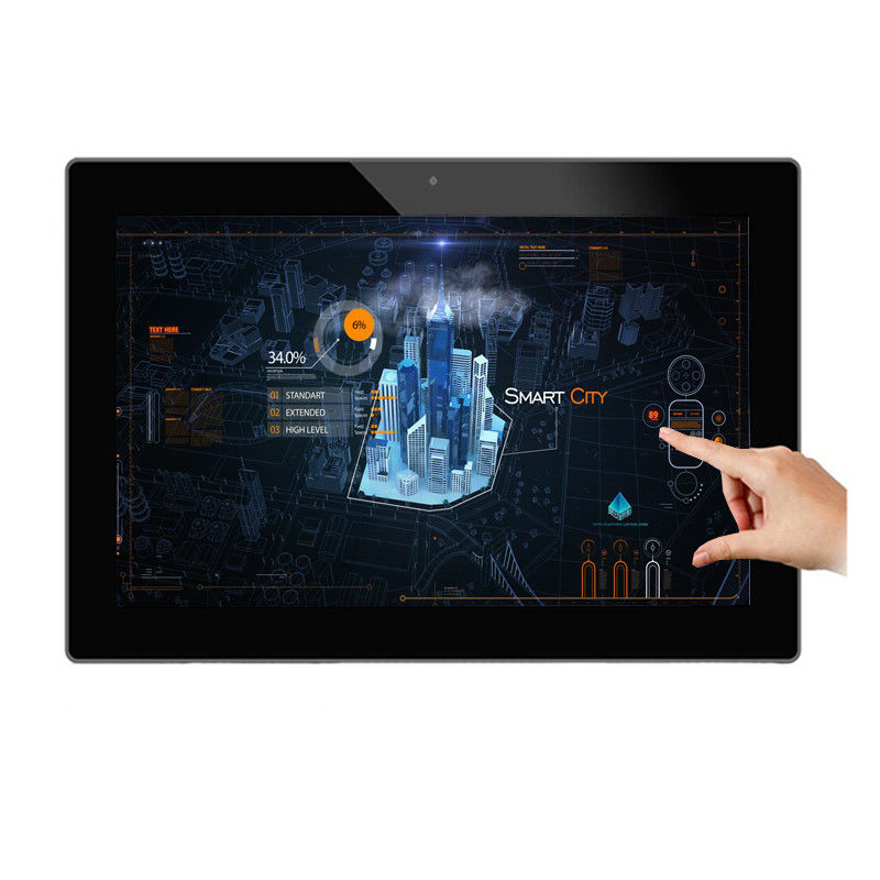 18.5inch Frameless Wall Mounted Advertising Android Tablet with Desktop Stand