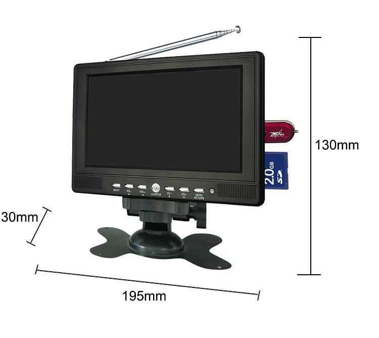 Remote Control 7Inch Wireless Car Monitor / 8202 KD Headrest Car Monitor