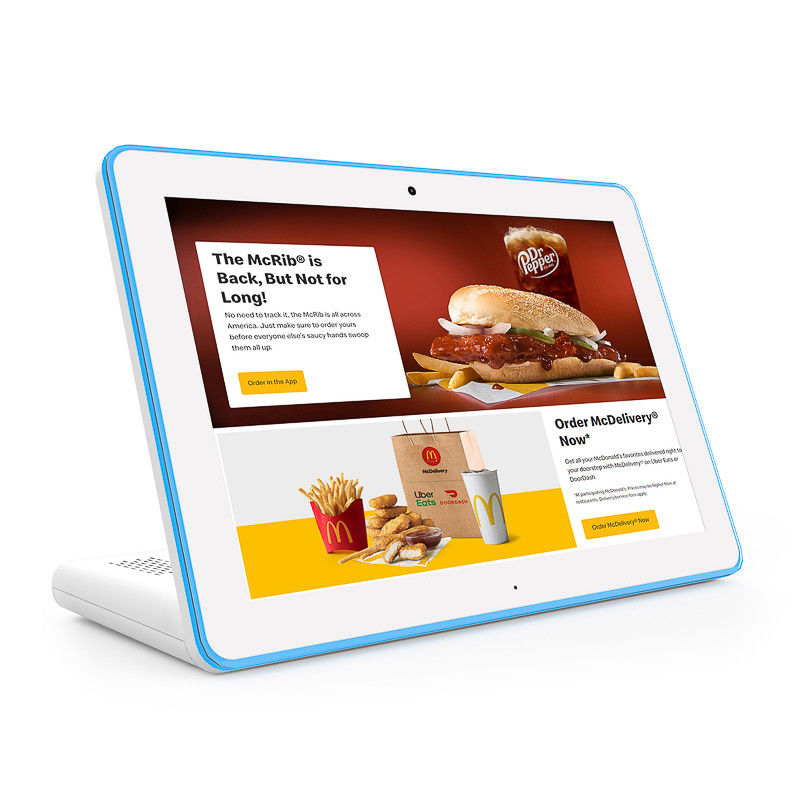 Android 8.1 NFC RFID 10.1" All In One Touch Screen PC With LED Light