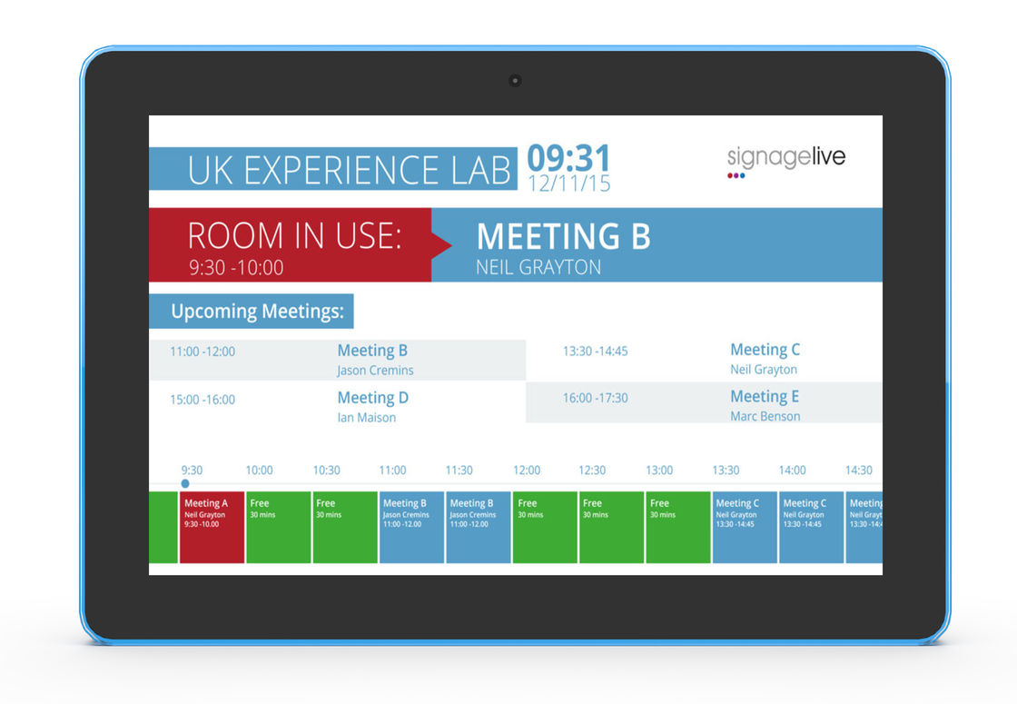 RK3288 Quad-Core Android Tablet with 10-Point Capacitive Touch and LED Light Bar for Industrial Use