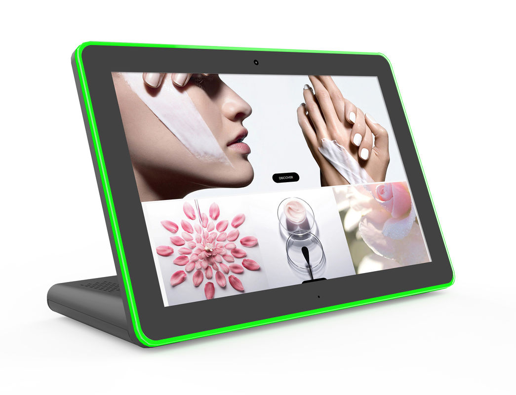 10.1 Inch Android 8.1 All-in-One Touch Screen PC with LED Light Bar and Quad Core Cortex A7 Processor