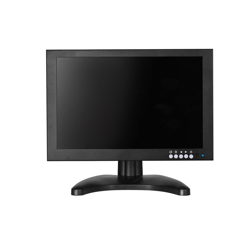 10-inch Black EDP Mini LCD CCTV Monitor 1920x1200 Resolution