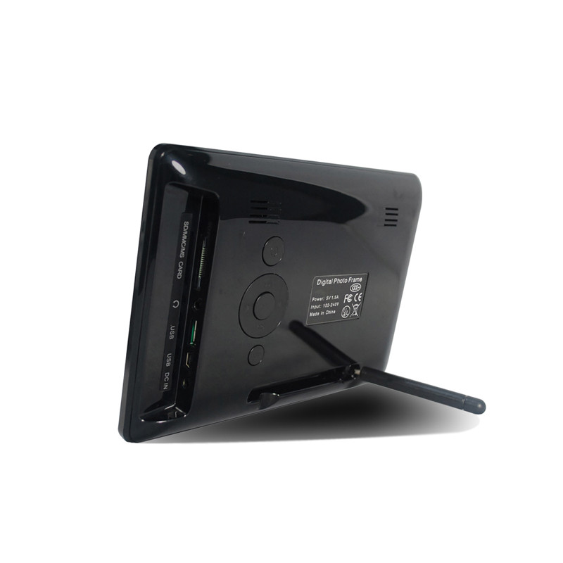 1024x600 7 Inch Lcd Digital Photo Frame / Lcd Picture Frame 154×86 mm