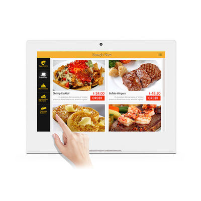 10.1Inch RK3288 NFC POE Desktop Android Tablet L Type Restaurant Tablet